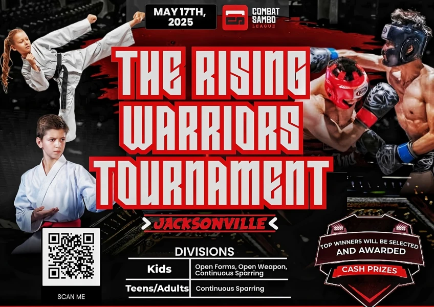 First-Ever Karate & MMA Tournament by Combat Sambo League for Kids & Teens!